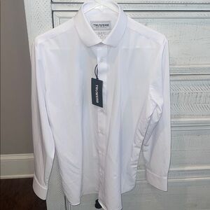 TruWear White Button-Up Shirt, NWT
